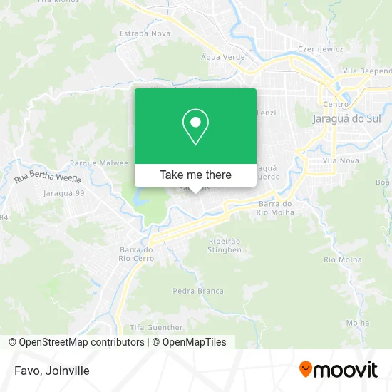 Favo map