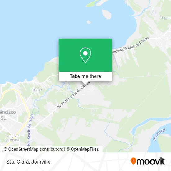 Sta. Clara map