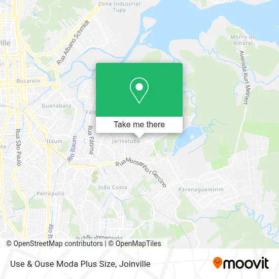 Use & Ouse Moda Plus Size map