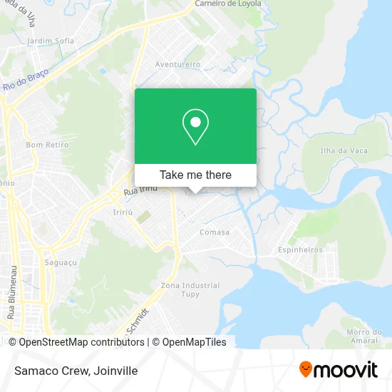 Samaco Crew map