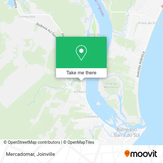 Mercadomar map