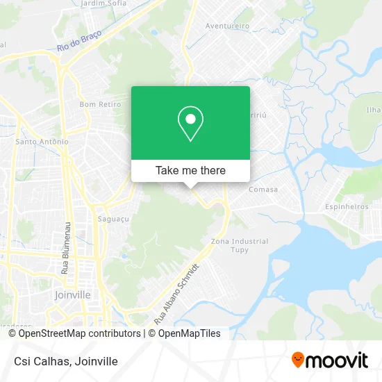 Csi Calhas map
