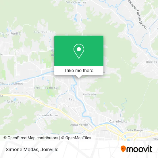 Simone Modas map
