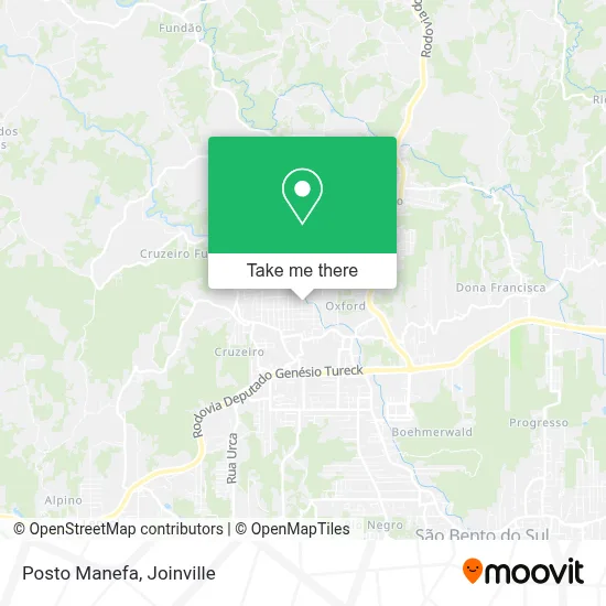 Posto Manefa map