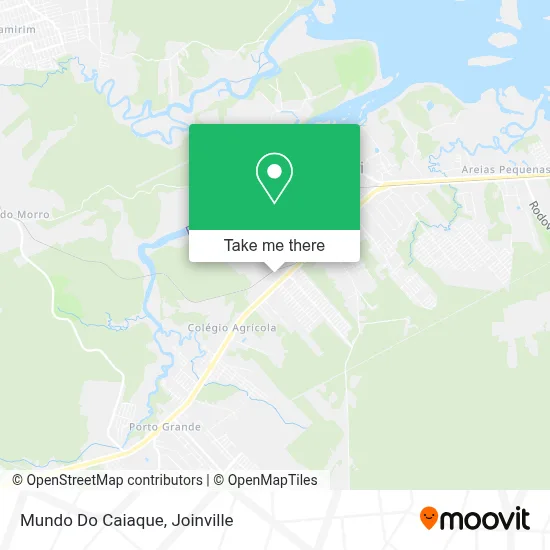 Mundo Do Caiaque map