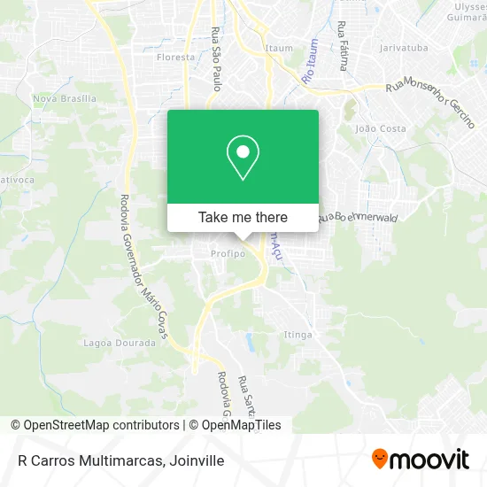 R Carros Multimarcas map