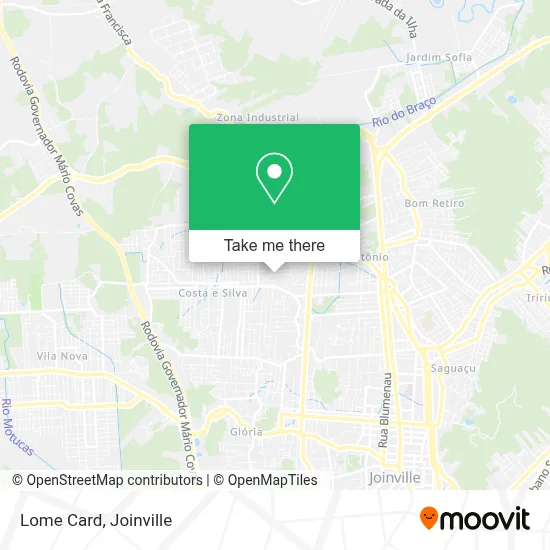 Lome Card map