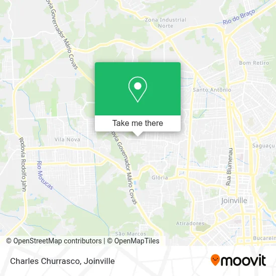 Charles Churrasco map