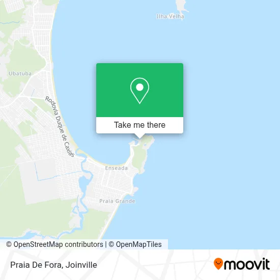 Praia De Fora map