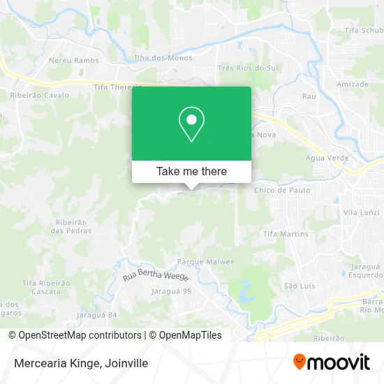 Mercearia  Kinge map