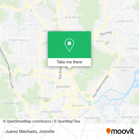 Juarez Machado map