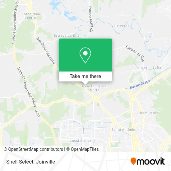 Shell Select map