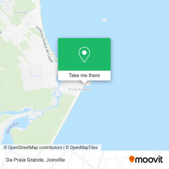 Da Praia Grande map