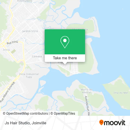 Js Hair Studio map