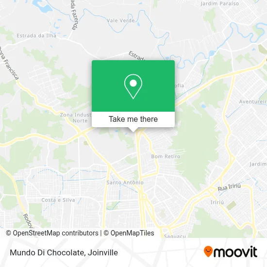 Mundo Di Chocolate map