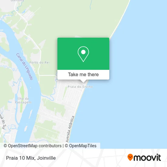 Praia 10 Mix map