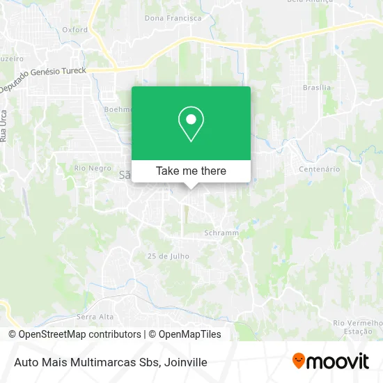 Auto Mais Multimarcas Sbs map