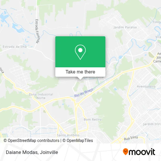 Daiane Modas map