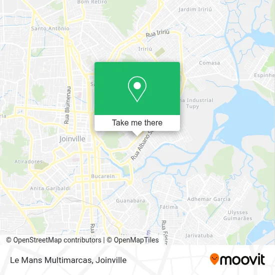 Le Mans Multimarcas map