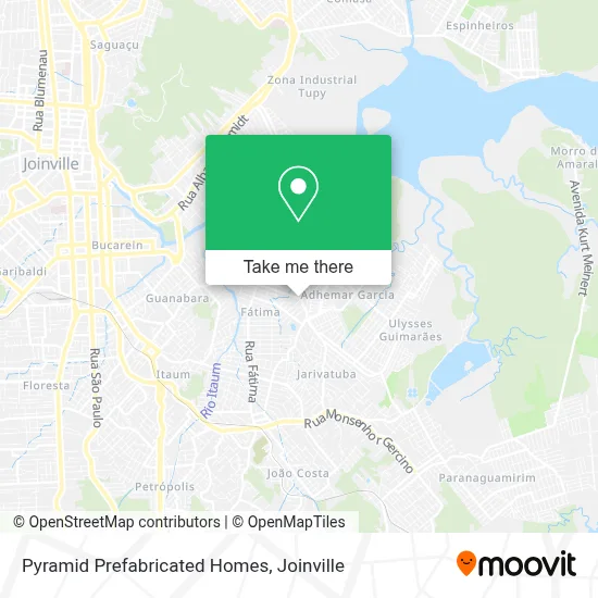Pyramid Prefabricated Homes map