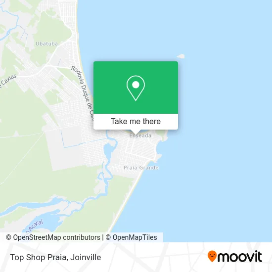 Top Shop Praia map
