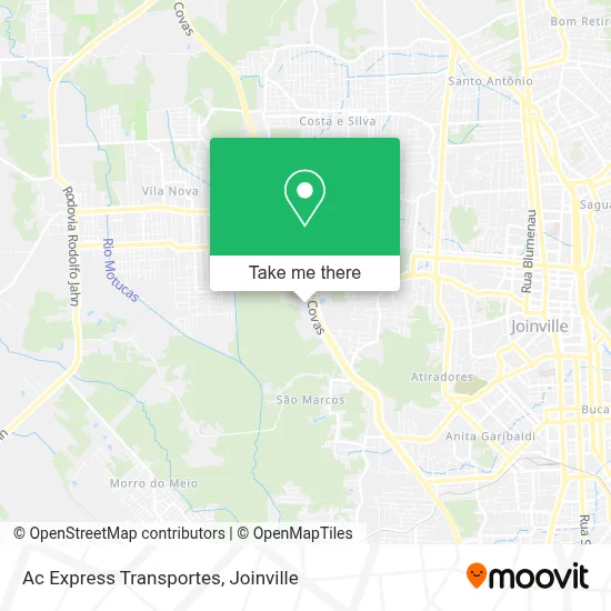 Ac Express Transportes map
