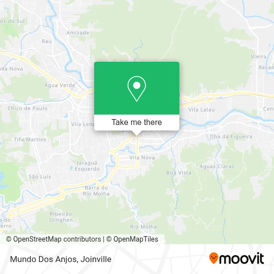 Mundo Dos Anjos map