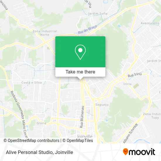 Alive Personal Studio map