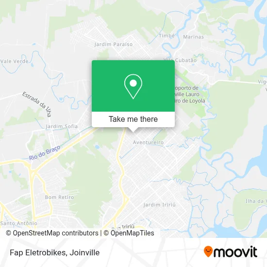 Fap Eletrobikes map