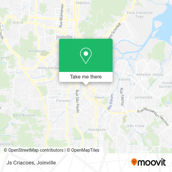 Js Criacoes map