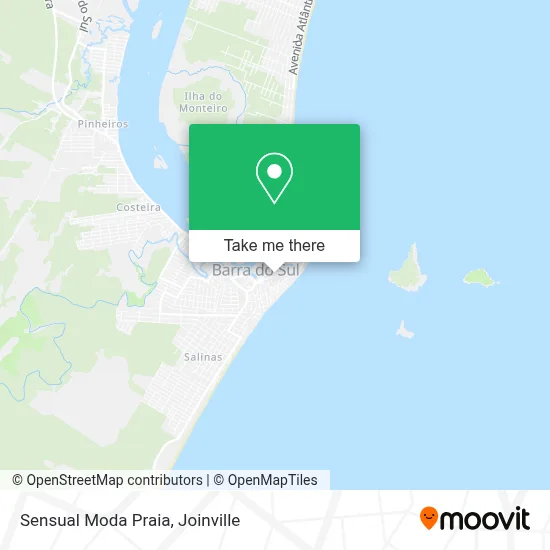 Sensual Moda Praia map