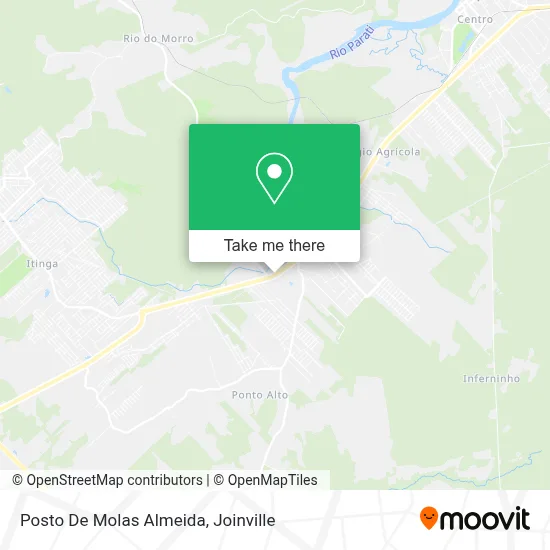 Posto De Molas Almeida map