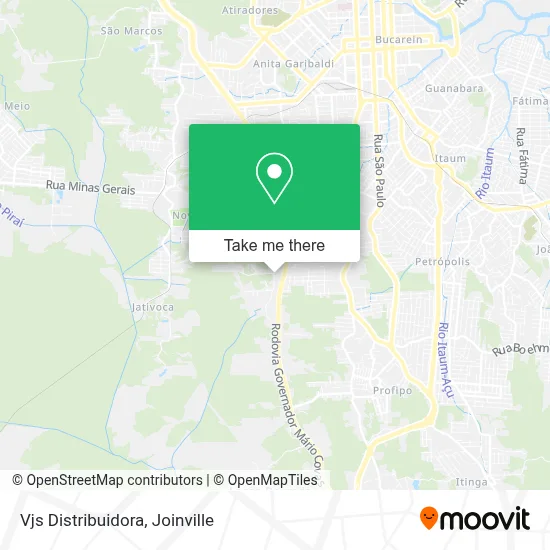 Vjs Distribuidora map