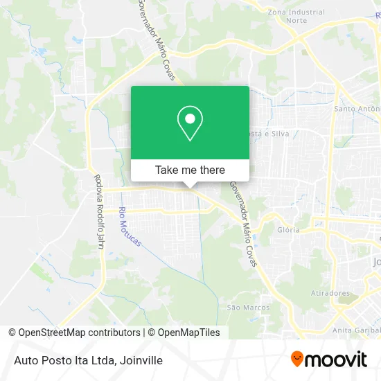 Auto Posto Ita Ltda map