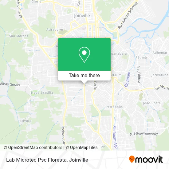 Lab Microtec Psc Floresta map