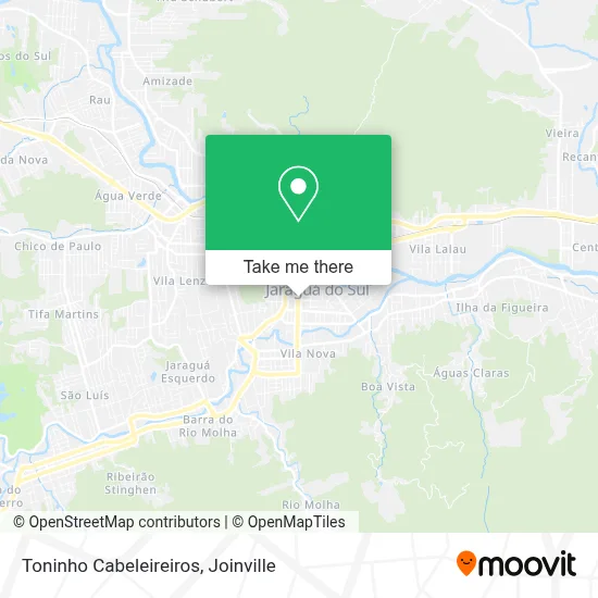 Toninho Cabeleireiros map