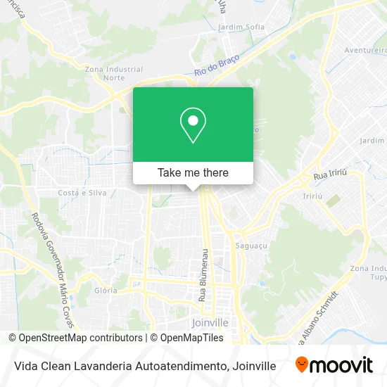 Vida Clean Lavanderia Autoatendimento map