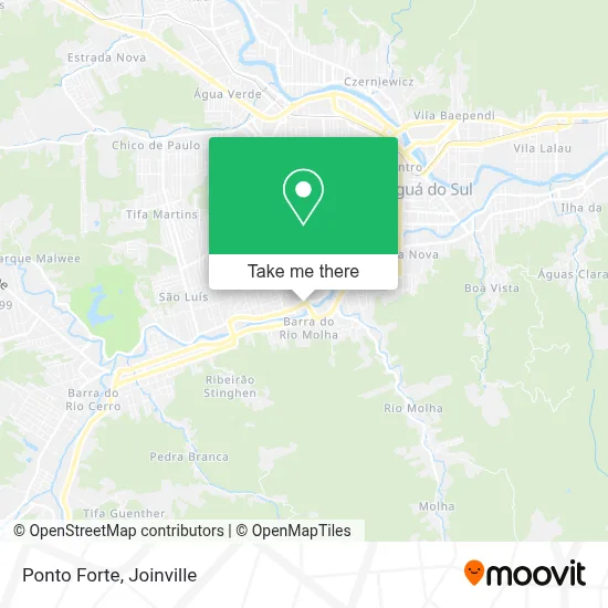 Ponto Forte map