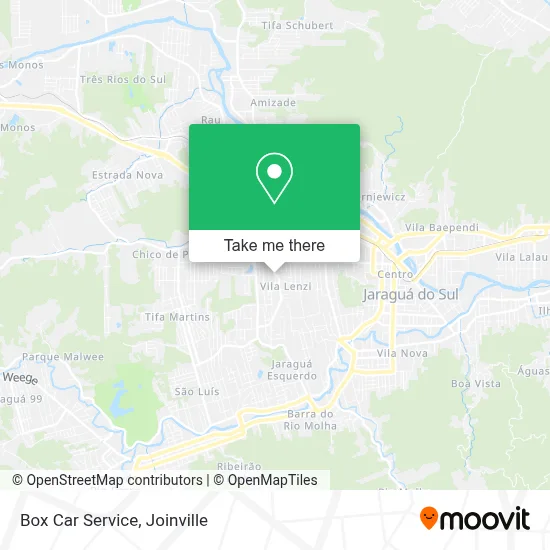 Box Car Service map
