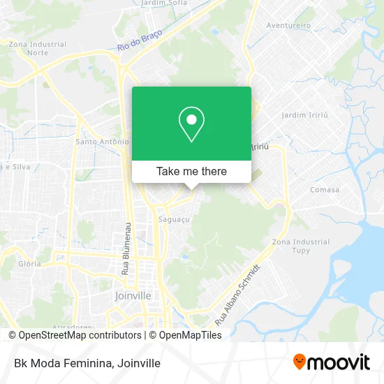 Bk Moda Feminina map