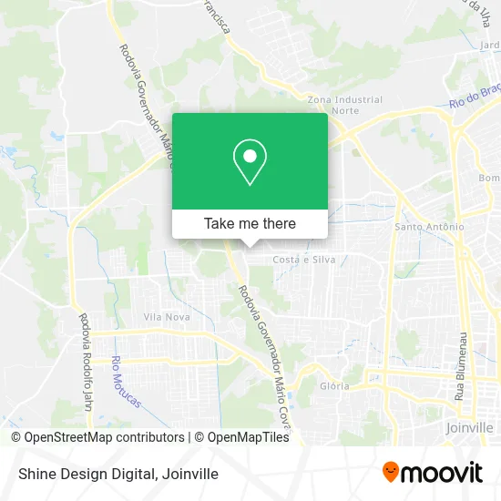 Shine Design Digital map