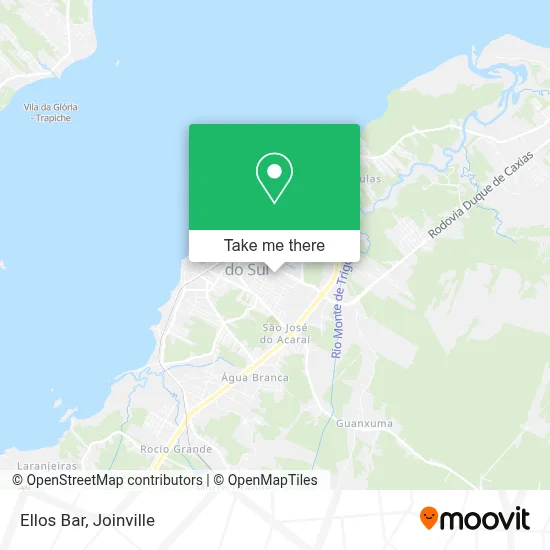 Ellos Bar map