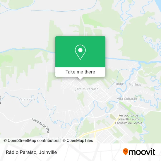 Rádio Paraíso map