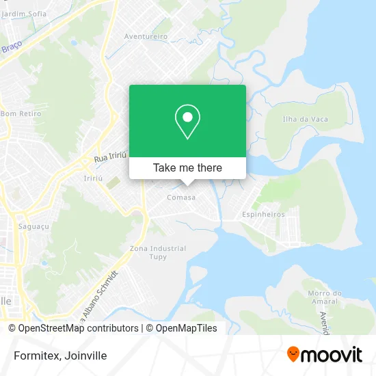 Formitex map