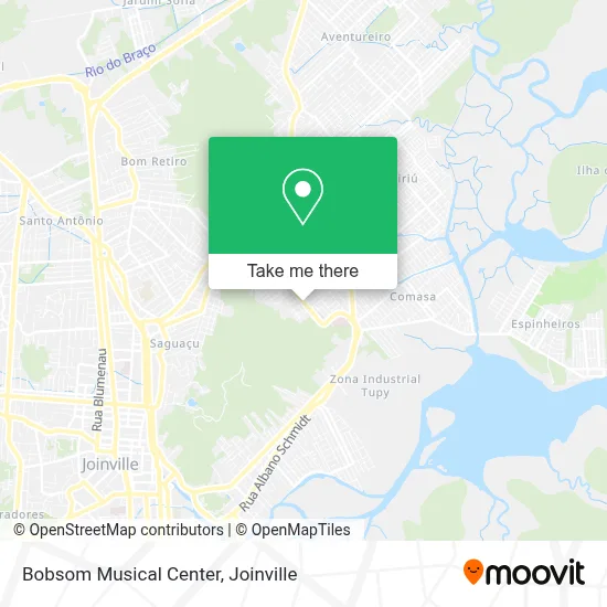 Bobsom Musical Center map