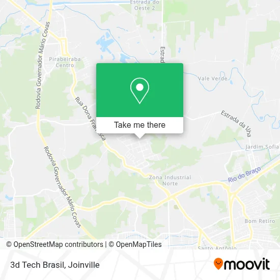3d Tech Brasil map