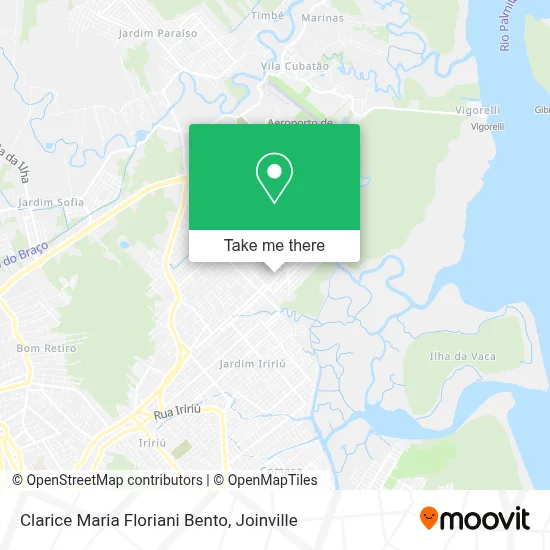 Clarice Maria Floriani Bento map