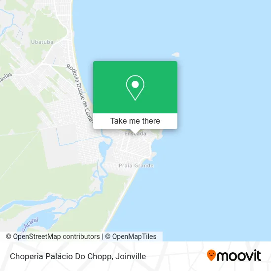 Choperia Palácio Do Chopp map