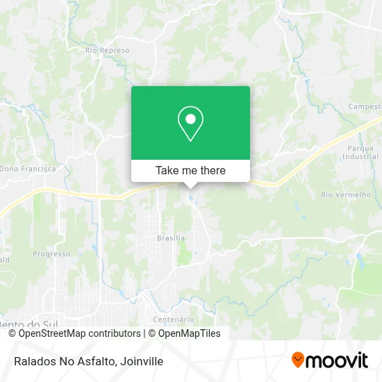 Ralados No Asfalto map