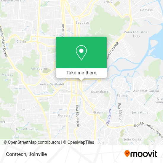 Conttech map